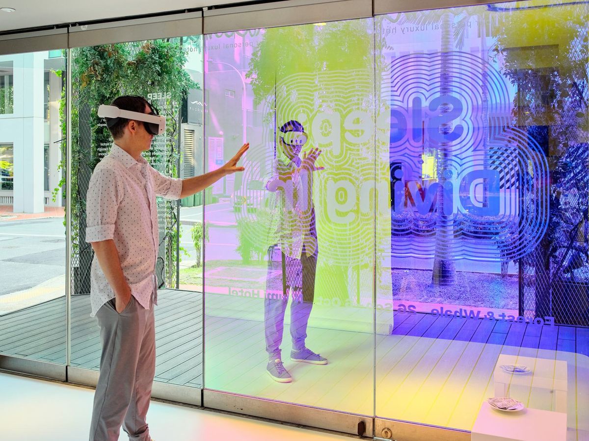 SLEEP VR experience at Singapore Design Week